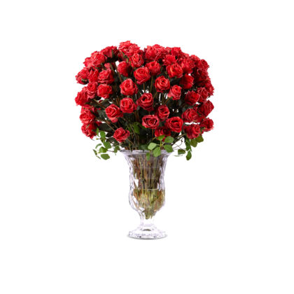 Classic Roses Arrangement In XL-Size An Elegant Vase